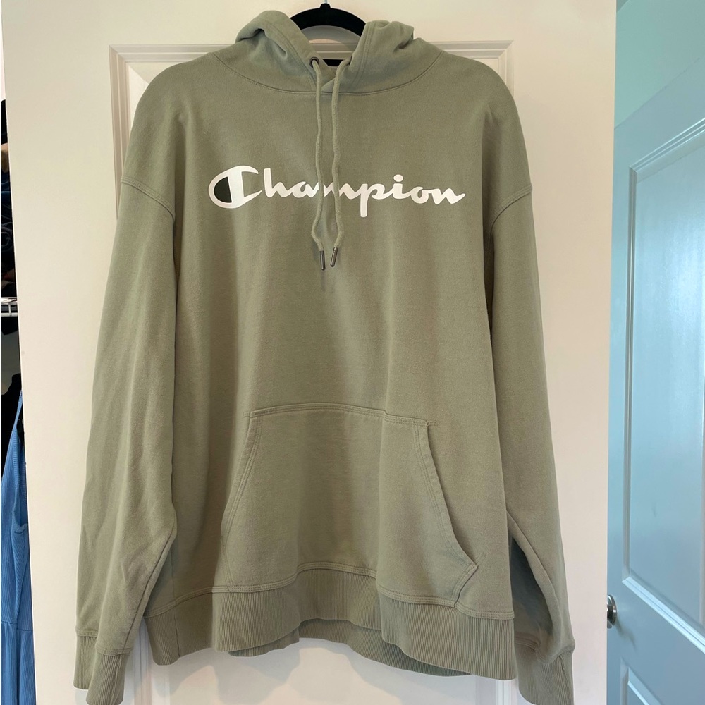 Green Champion Hoodie